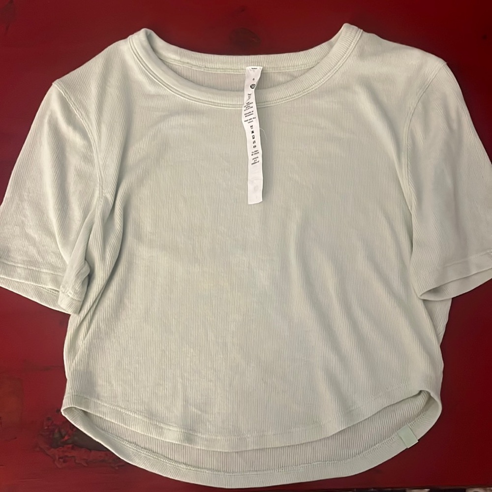 Lululemon Hold Tight Cropped T-Shirt